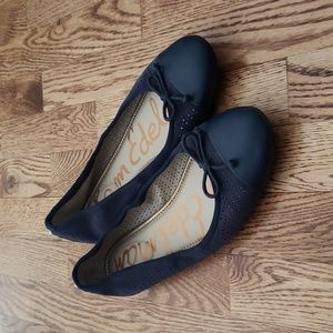 (9½) Sam Edelman Leather Bow Accent Eyelet Business Casual Occasion